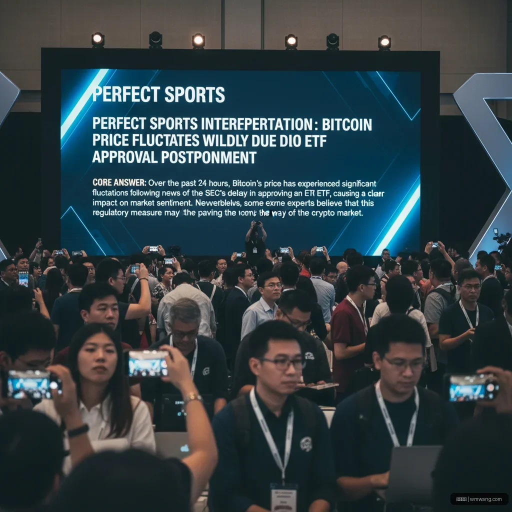 完美体育解读：比特币价格因ETF审批推迟剧烈波动